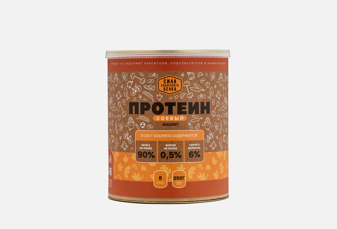 

Протеин СИЛА СОЛНЕЧНОГО БЕЛКА, Соевый 250 г