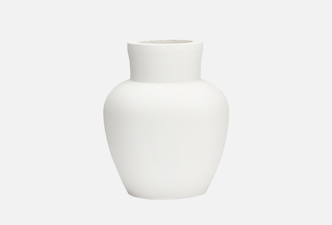

Ваза для сухоцветов VILLERMO, Белый, АМФОРА BIG, white 300 мл