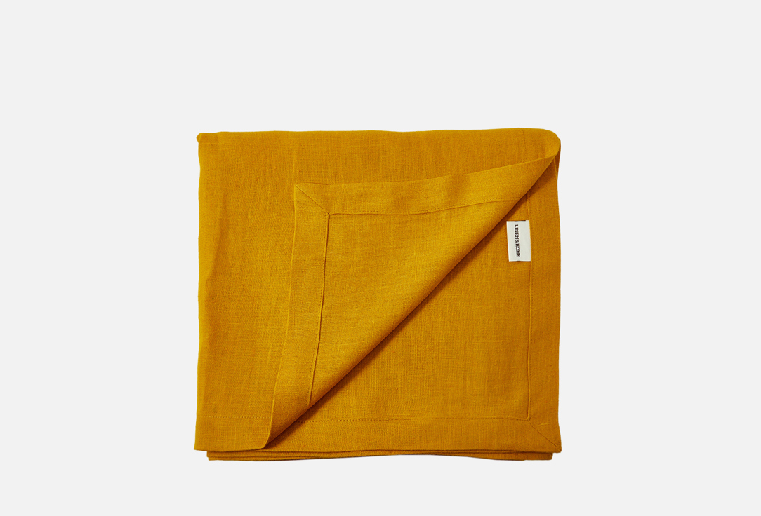Изображение товара Скатерть льняная LINEN&HOME горчичный