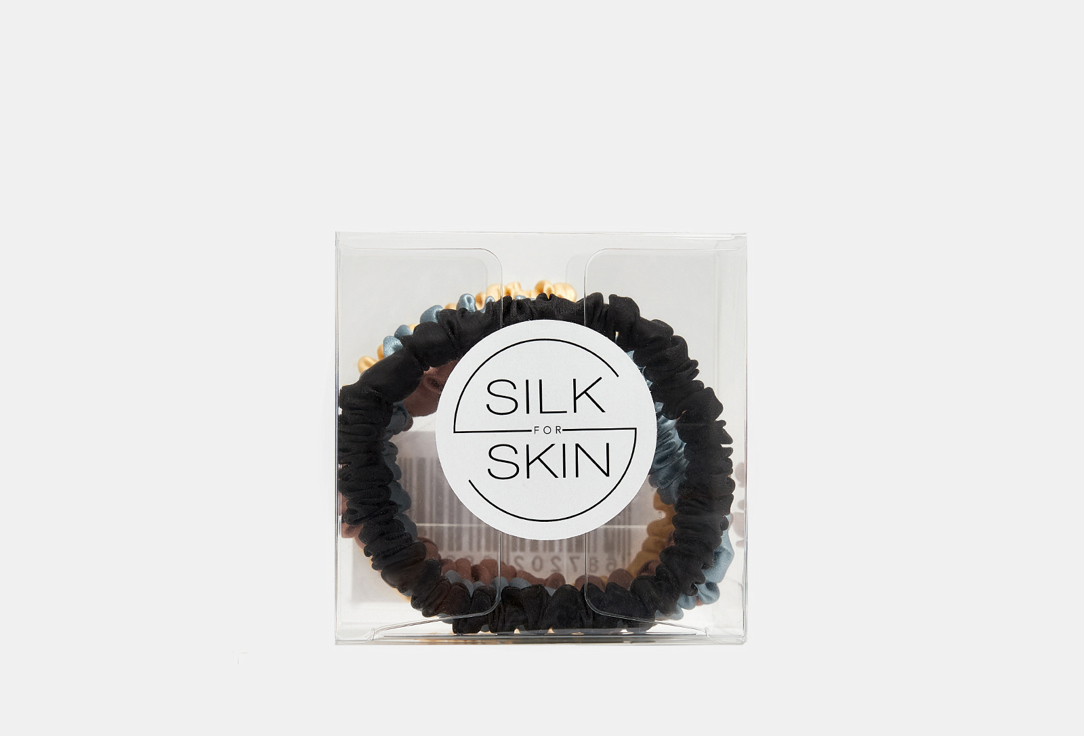 шелковые резинки для волос  Silk for Skin 4 цвета  
