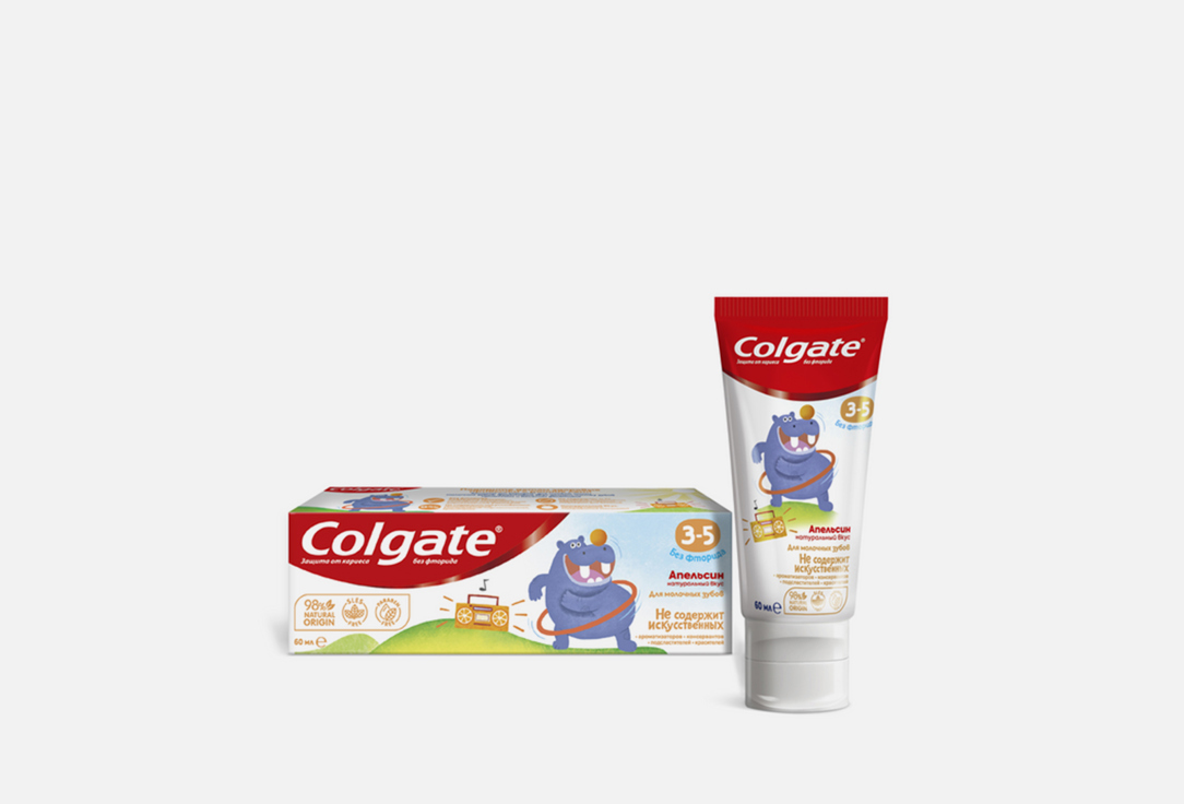 Зубная паста Colgate COL KIDS FREE FROM COLORS 3-5 MINT 60ML 