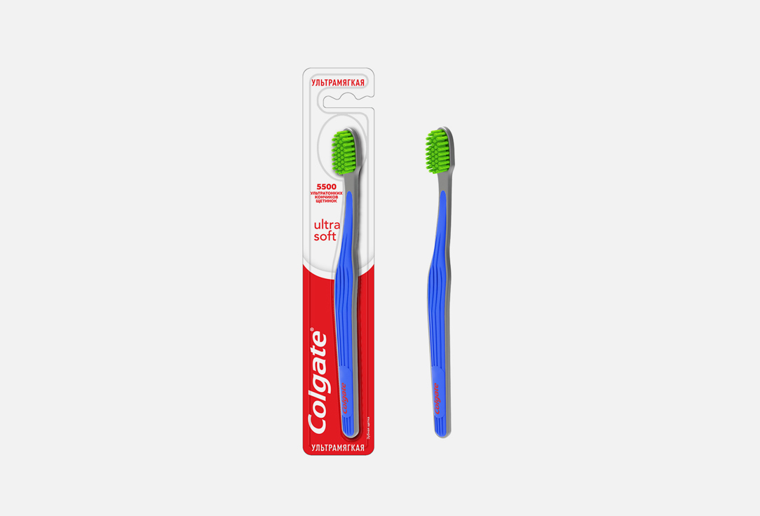 Зубная щетка ультрамягкая COLGATE Slim Soft Charcoal 1 шт цена и фото
