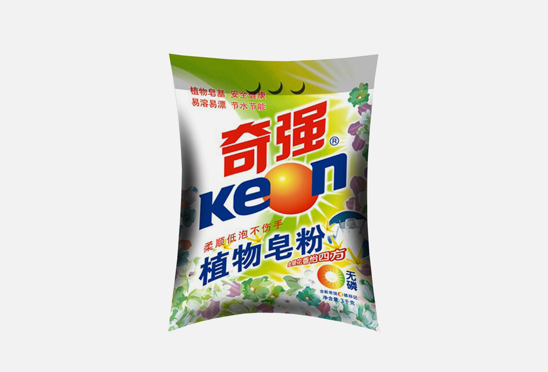 порошок keon fast clean washing powder 700 гр Стиральный порошок KEON Natural Honeysuckle 2160 г