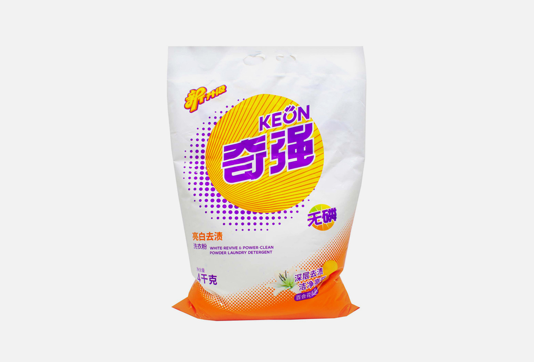 

Стиральный порошок KEON, A3+ Oxygen Lavender 4000 г