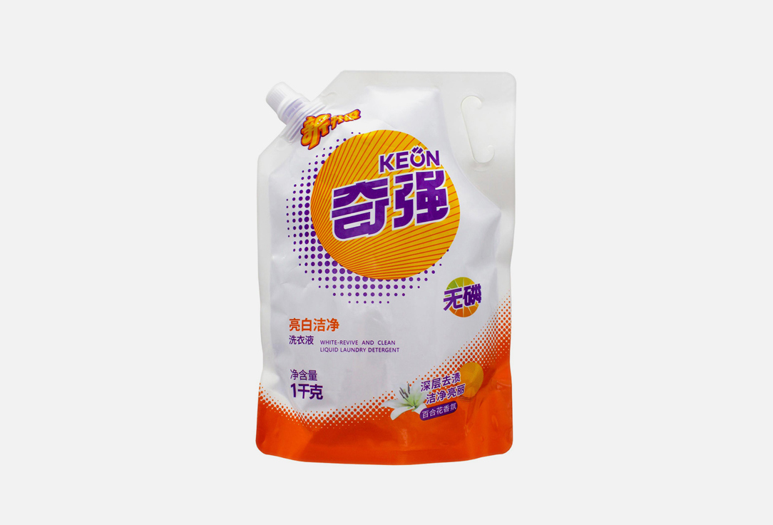 

Жидкое средство для стирки KEON, С ароматом лилии 1000 мл