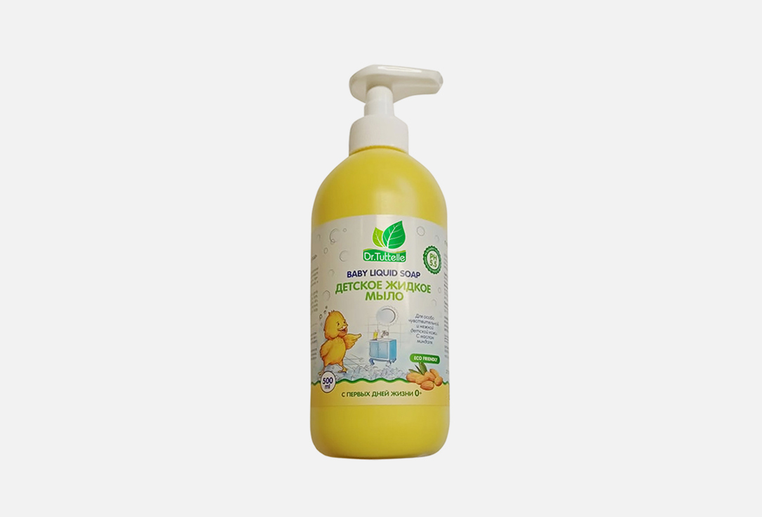 Детское жидкое мыло Dr.Tuttelle Baby liquid soap with almond extract  