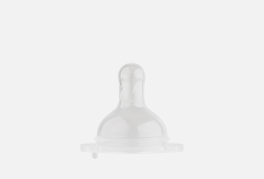 Соска силиконовая для бутылочек, 0+ LUBBY S 