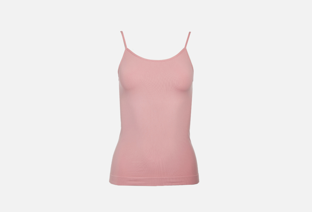 Майка на тонких бретелях MY Canotta Spalla Stretta dusty rose S\M мл