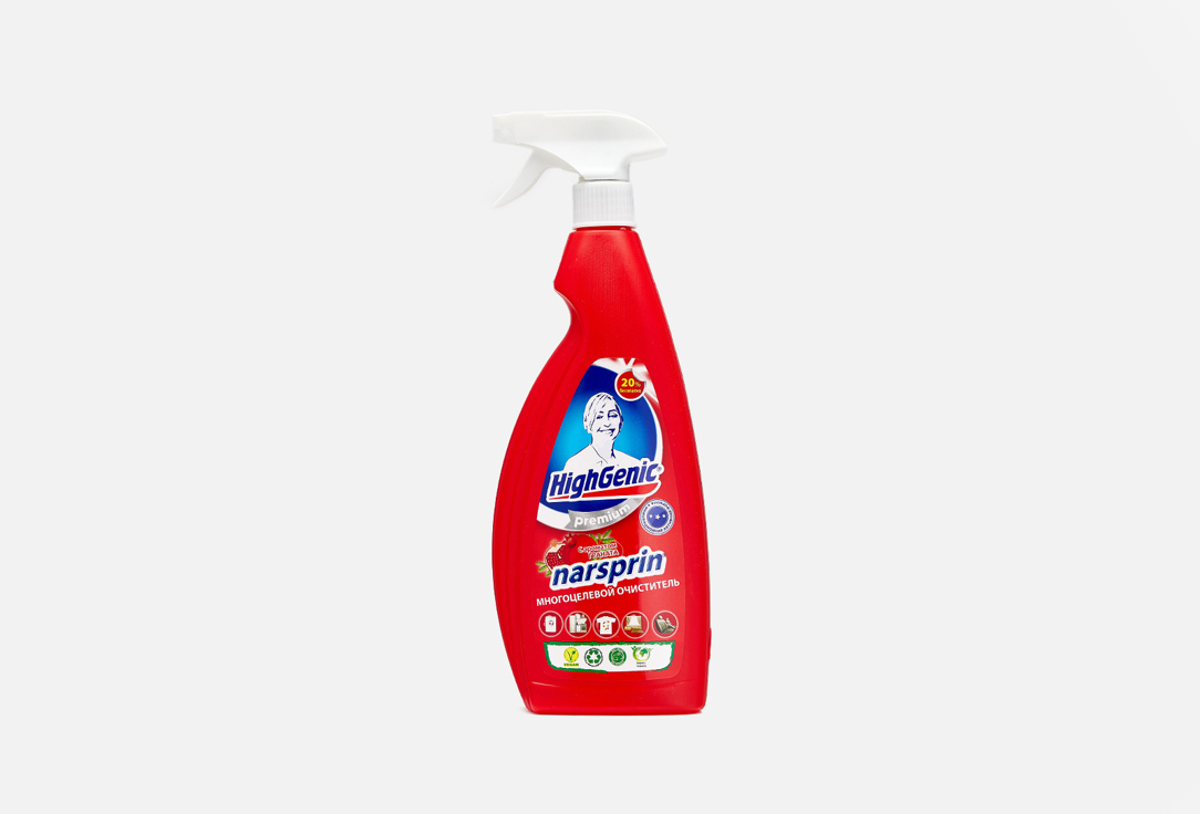 

МНОГОЦЕЛЕВОЙ ОЧИСТИТЕЛЬ (VEGAN) HIGHGENIC, NARSPRIN - MULTI PURPOSE CLEANER 750 мл