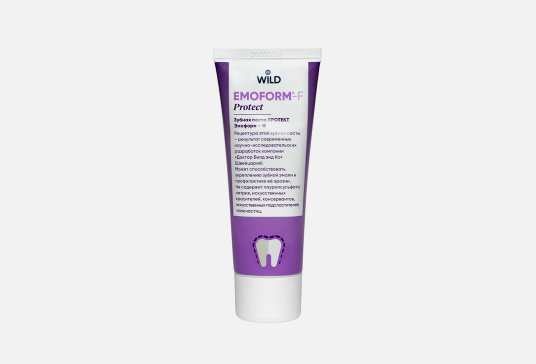 Зубная паста Dr. Wild EMOFORM-F PROTECT Toothpaste 