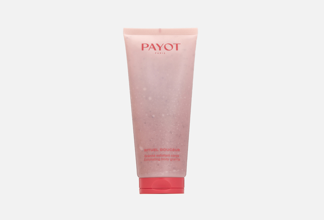 Отшелушивающий скраб с розовым кварцем PAYOT Granité exfoliant corps 200 мл подарки для неё payot набор rituel douceur