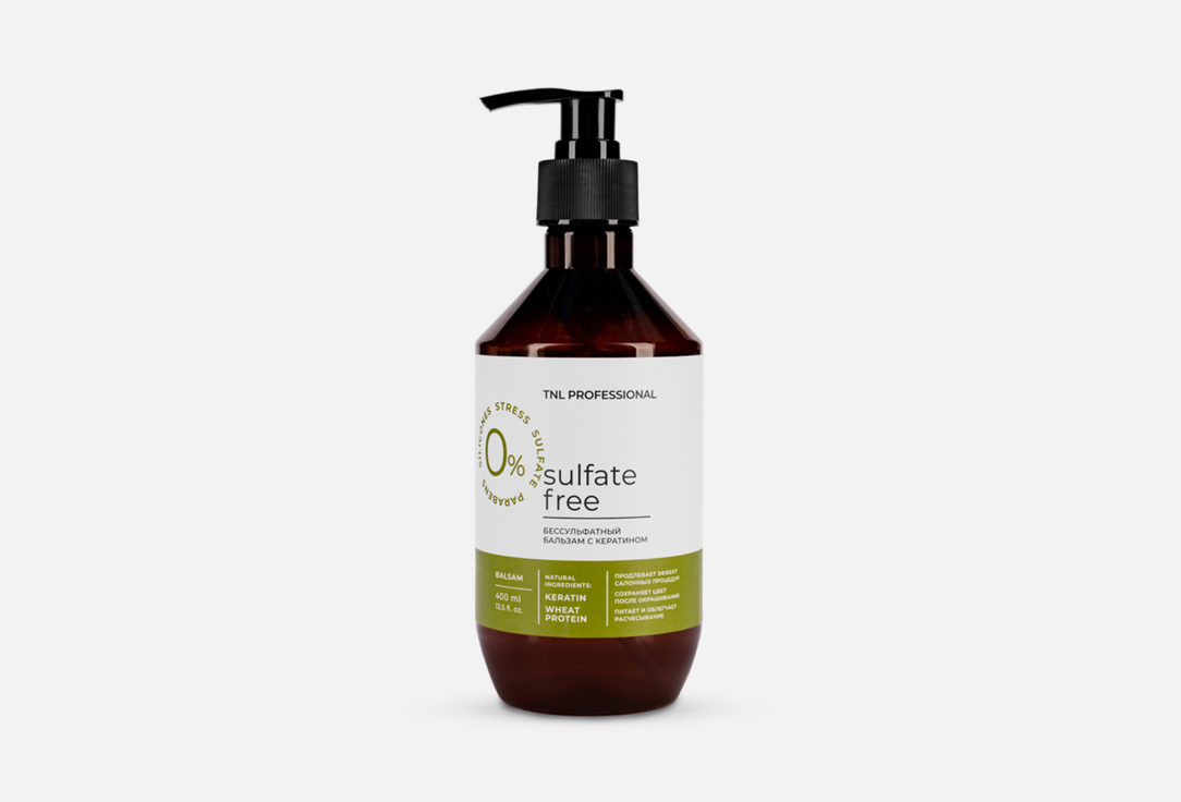 Бессульфатный бальзам для волос TNL Professional Sulfate Free 