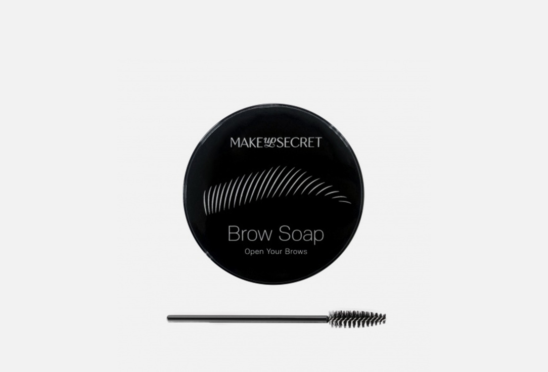Изображение товара Мыло для бровей MAKE UP SECRET Brow Soap с сильной фиксацией и эффектом ламинирования