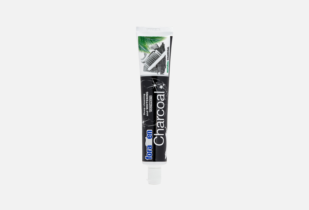 Зубная паста FORAMEN CHARCOAL 75 мл колгейт паста зубная эффективное отбеливание с углем 75мл