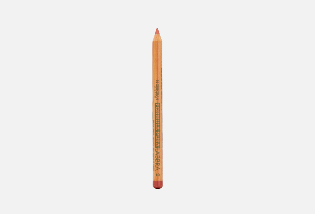Карандаш для губ DEBORAH MILANO MATITA LABBRA FORMULA PURA 1.2 г карандаш для губ deborah milano formula pura organic lip pencil 1 2 г