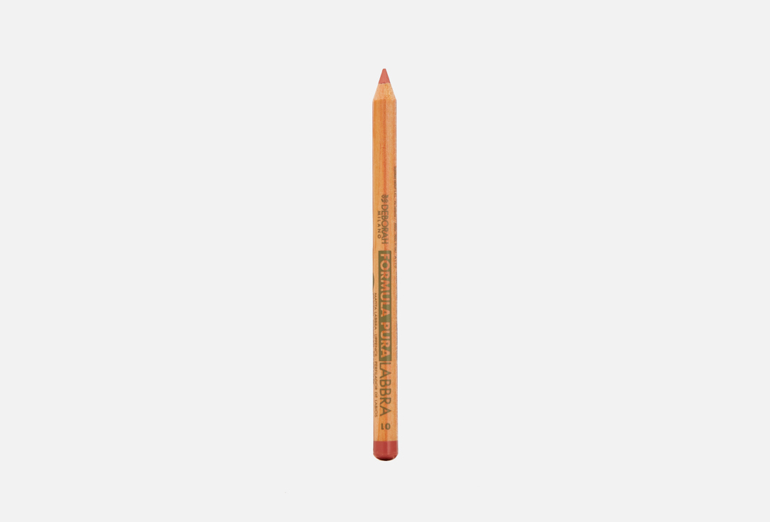 Карандаш для губ DEBORAH MILANO MATITA LABBRA FORMULA PURA 1.2 г карандаш для бровей deborah milano formula pura eyebrow pencil 1 2 г