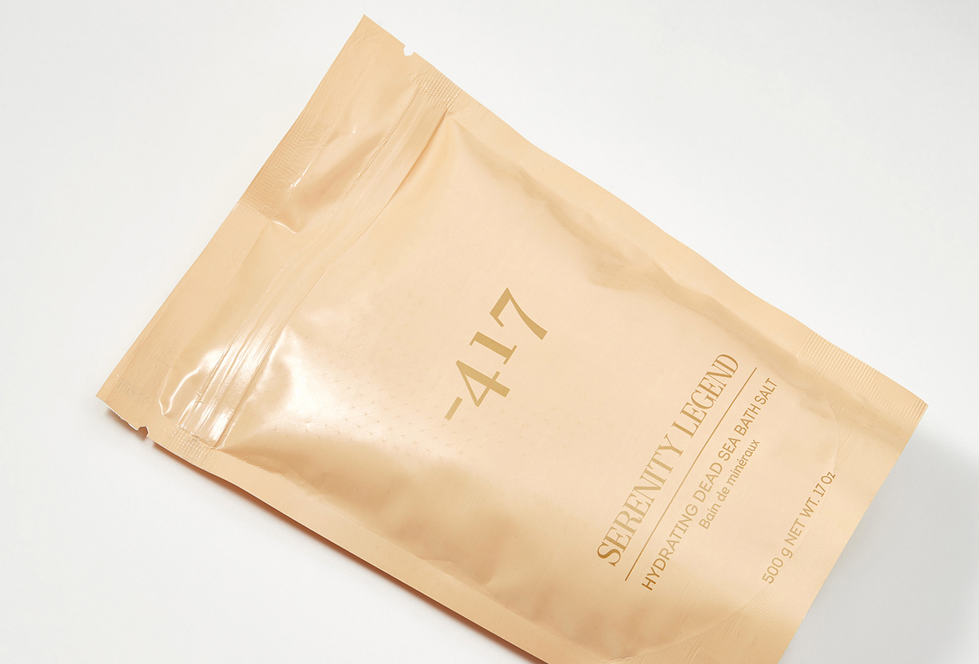 

Соль Мертвого моря для расслабляющей ванны MINUS 417, Hydrating dead sea bath salt 500 г