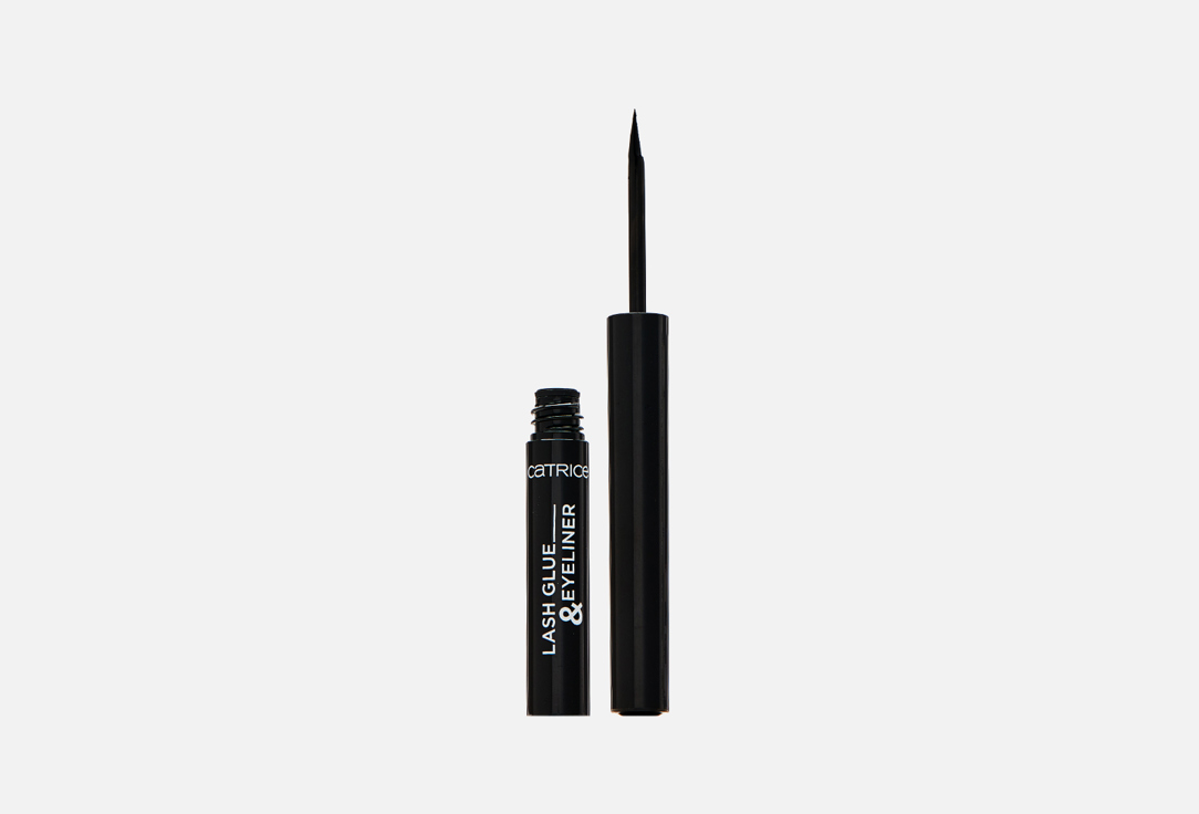 Клей для ресниц и подводка для глаз Catrice Lash Glue & Eyeliner 010, Strong Black