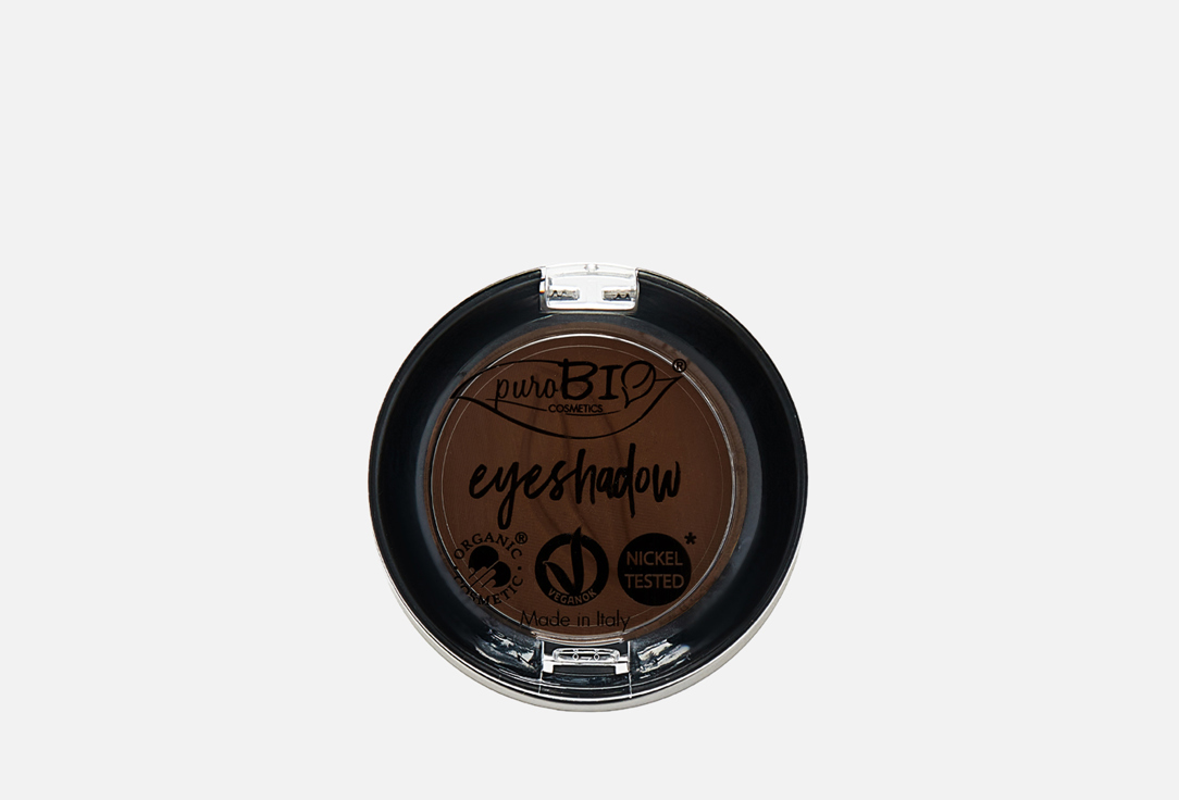 Тени для век PuroBio Cosmetics eyeshadow  14 холодно-коричневый (матовые)