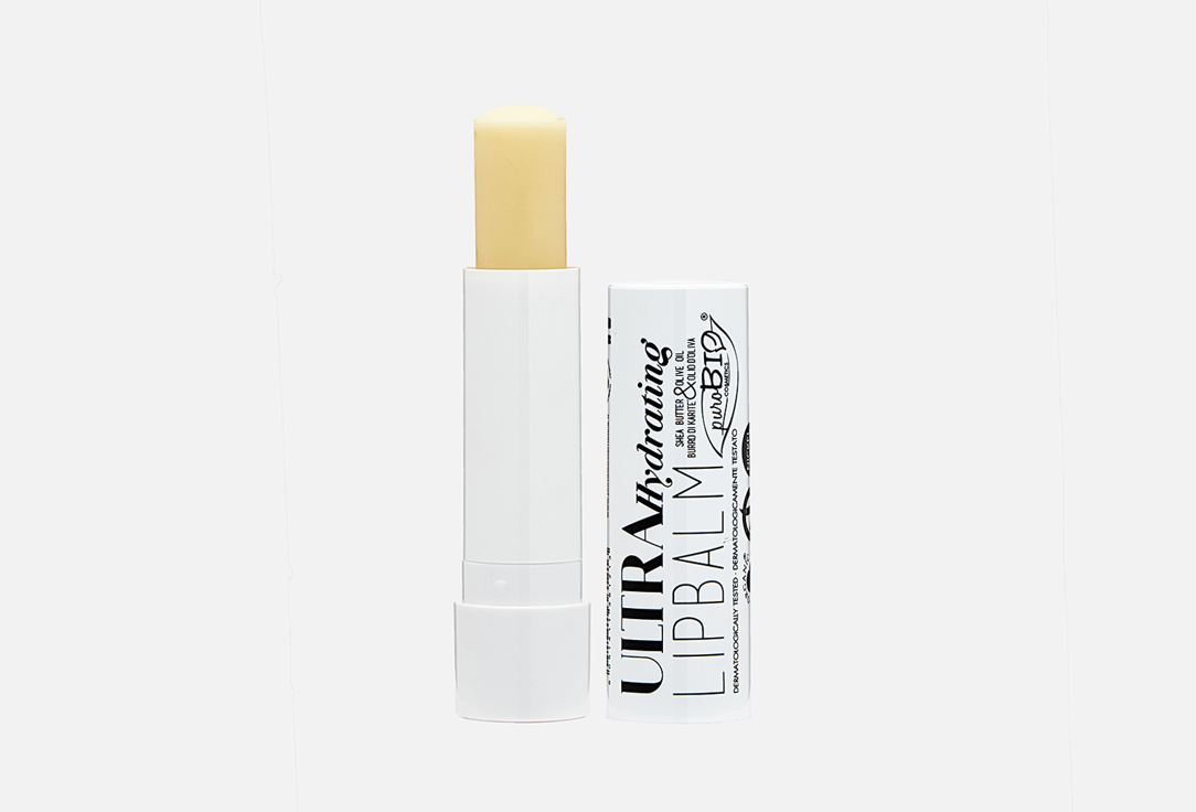 apivita бальзам для губ мёд бесцветный Бальзам для губ увлажняющий PUROBIO COSMETICS Ultra Hydrating LIPBALM 5 мл