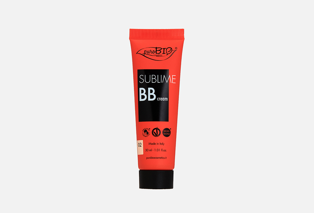 ВВ крем влагостойкий  PuroBio Cosmetics Sublime BB Cream  2
