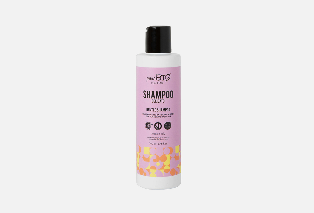 цена Шампунь мягкий PUROBIO COSMETICS Gentle Shampoo 200 мл
