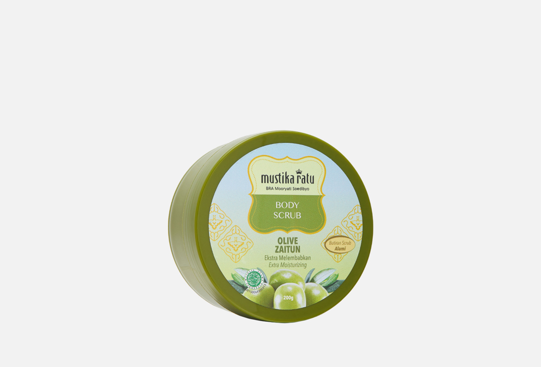 

Скраб для тела, увлажняющий MUSTIKA RATU, Olive 200 г