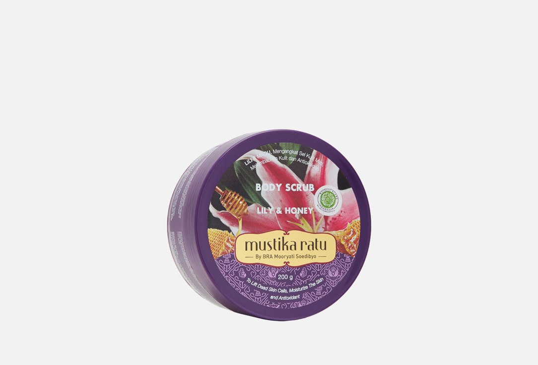 

Скраб для тела с антиоксидантами MUSTIKA RATU, Lily & Honey 200 г