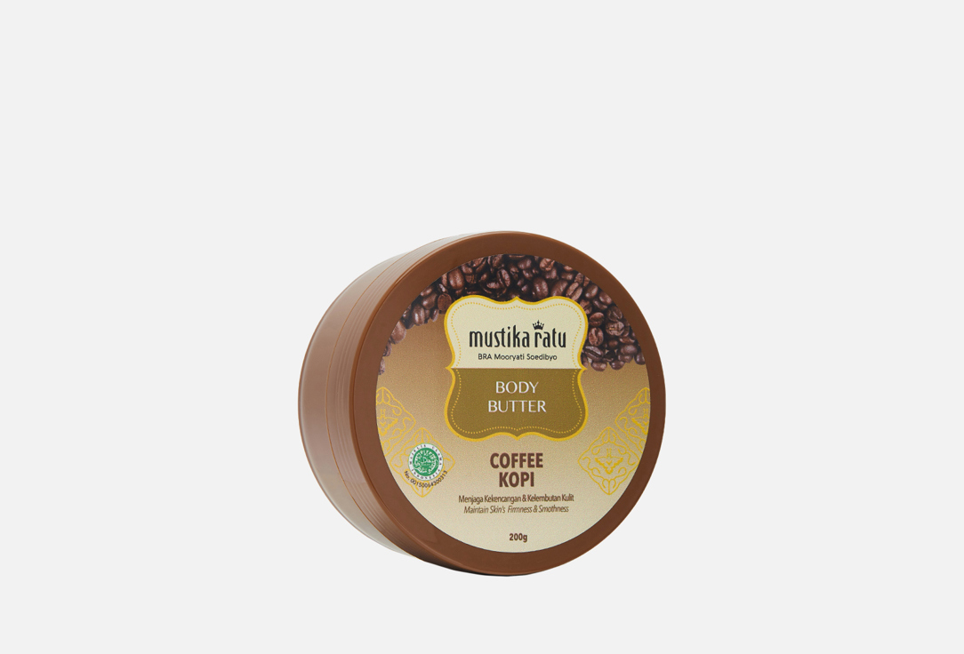 

Масло для для упругой гладкой кожи тела MUSTIKA RATU, Coffee Body Butter 200 г