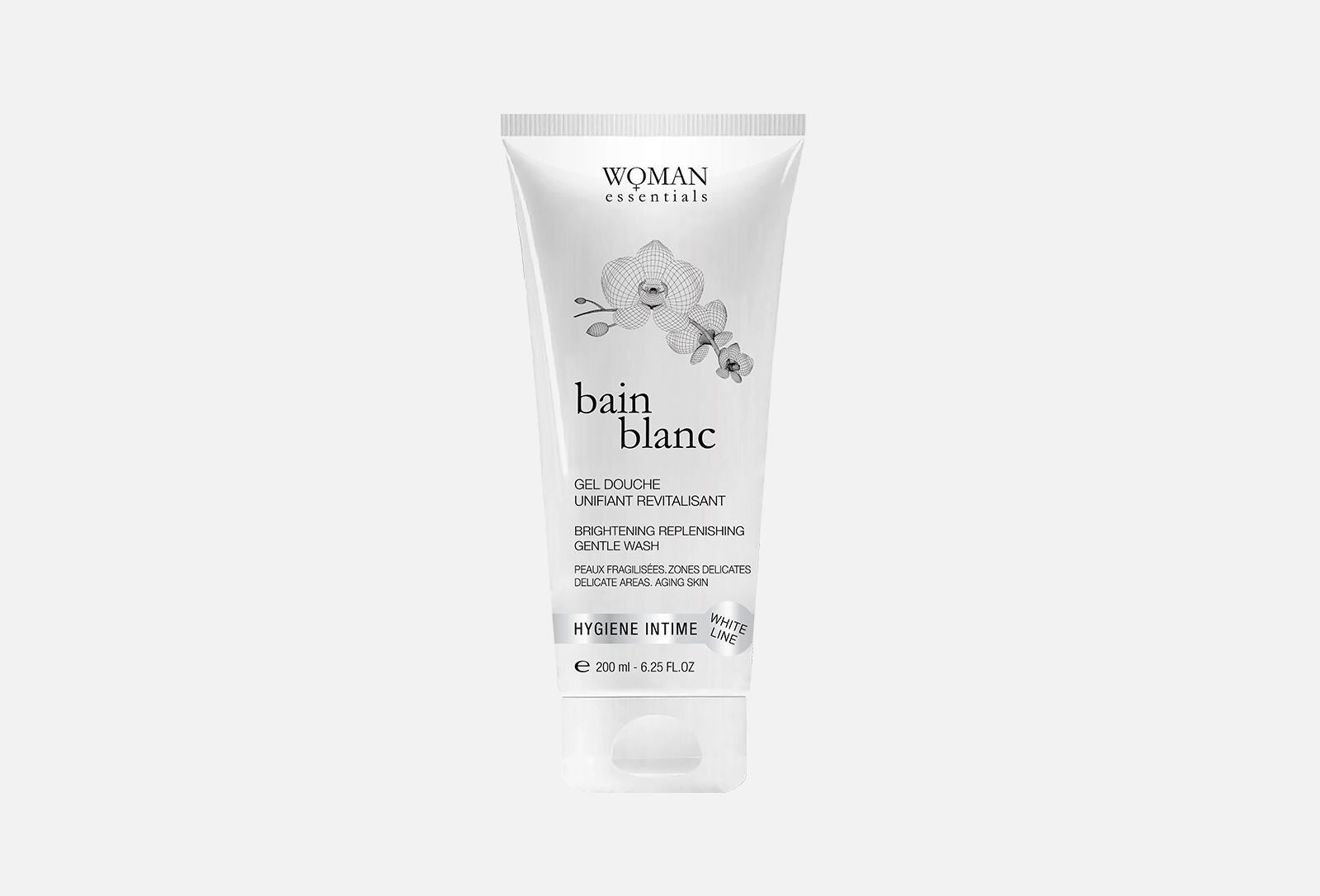 Woman essentials Осветляющий, омолаживающий интимный гель для душа Bain ...
