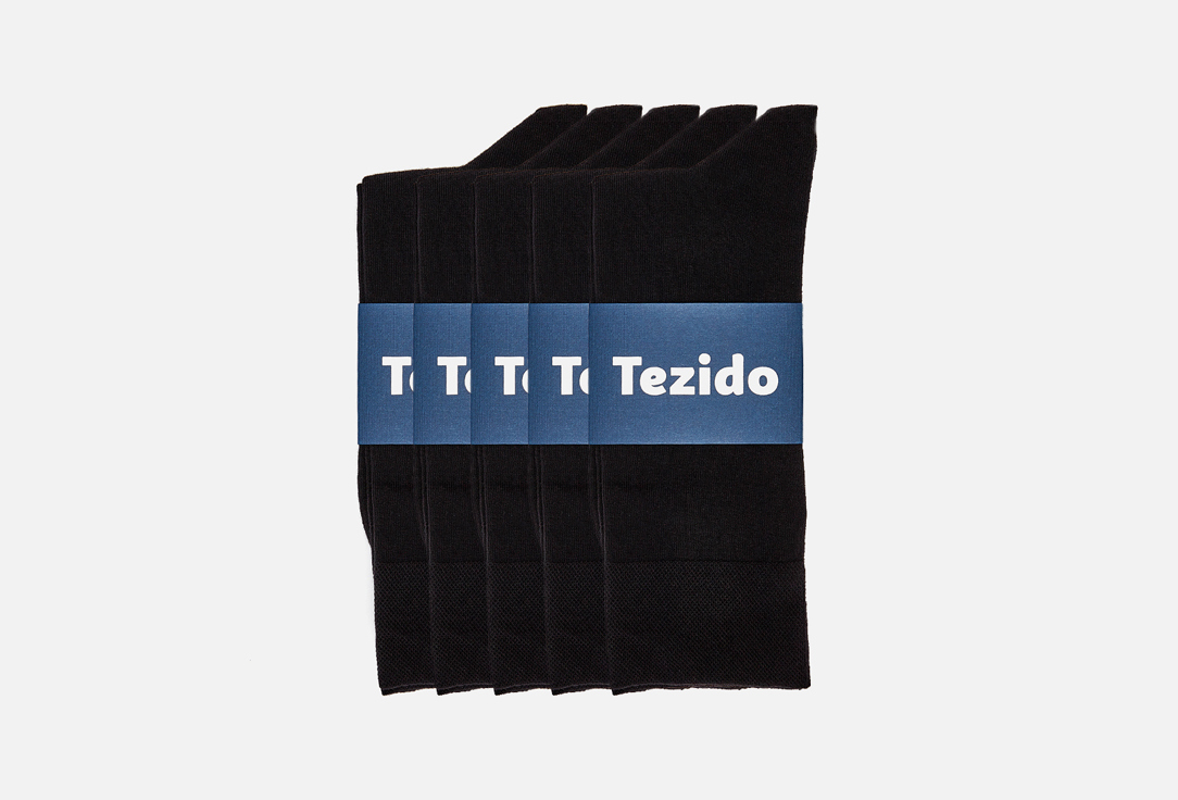 

Носки TEZIDO, Черный, Комплект из 5 пар 41-46 мл