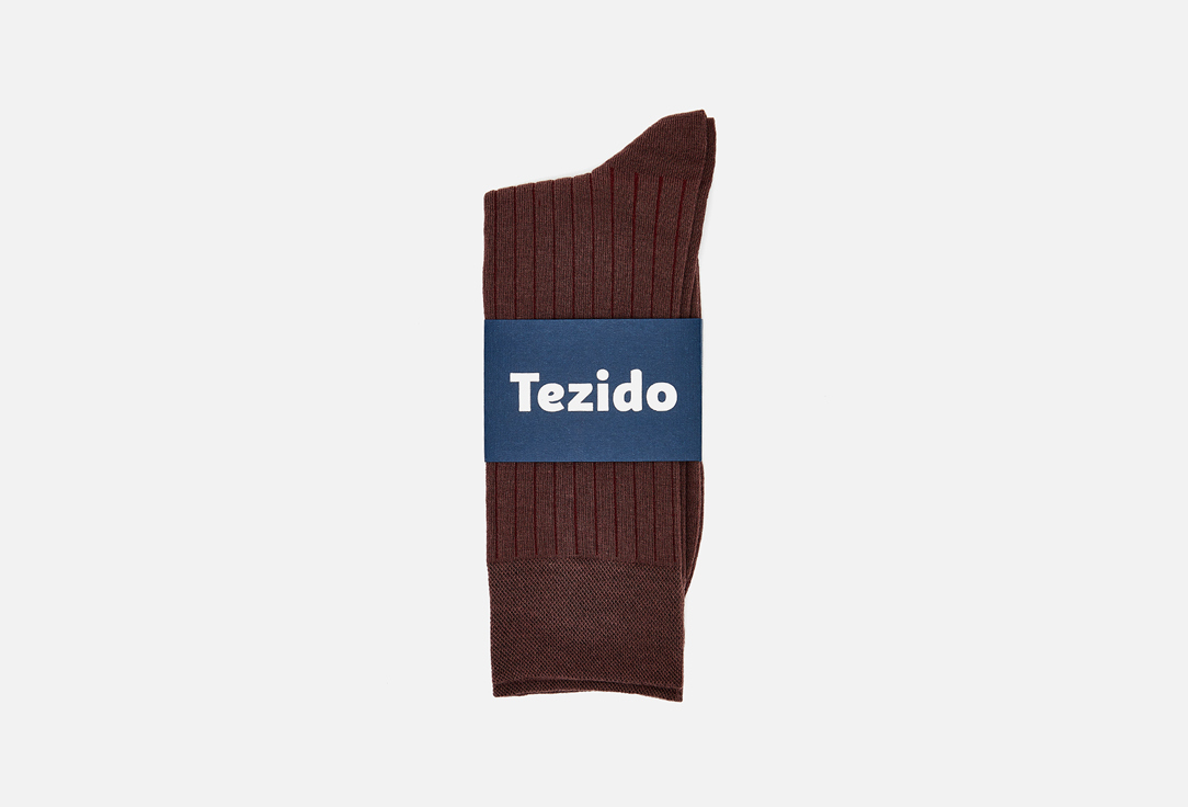 Носки Tezido коричневый 