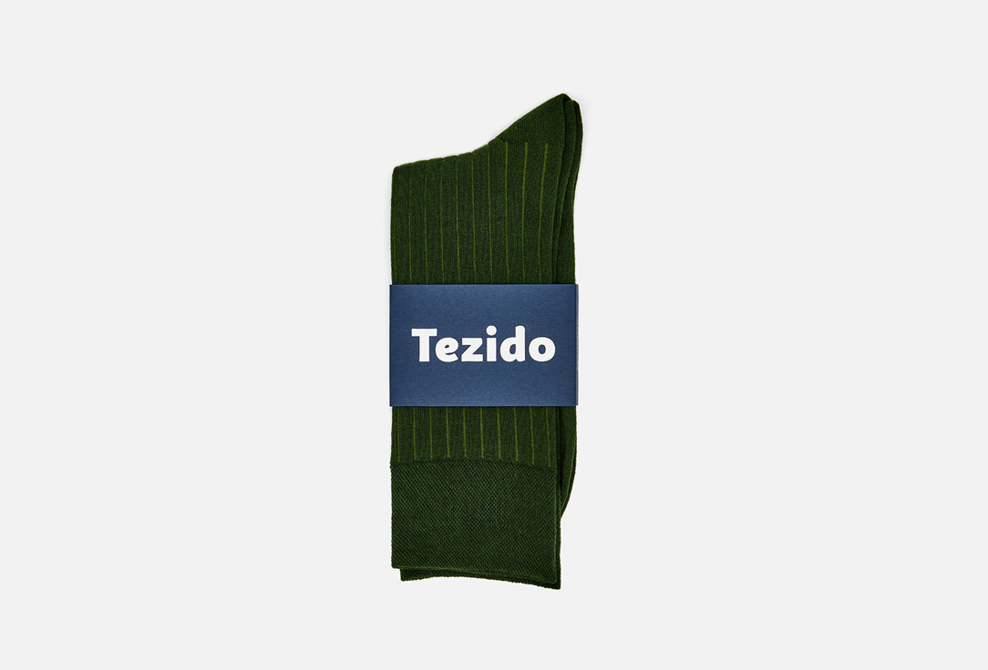 Носки Tezido темно зеленый 