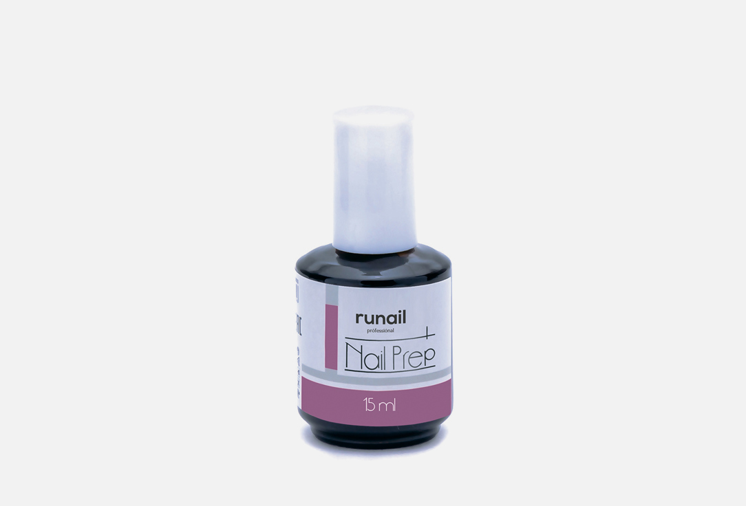 Обезжириватель ногтей RUNAIL PROFESSIONAL Nail Prep 1 шт runail дегидратор nail prep 15 мл