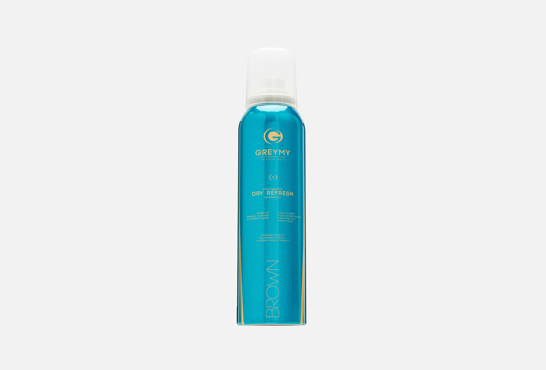Изображение товара Сухой шампунь для волос GREYMY Volumizing Dry Refresh Shampoo - Brown