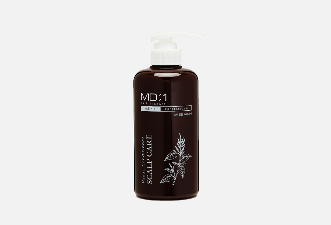 цена Укрепляющий кондиционер для волос с травяным комплексом MD-1 Hair Therapy Hasuo Scalp Care Conditioner 500 мл