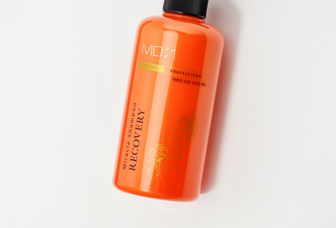 Восстанавливающий шампунь для волос с маслом арганы MD-1 Miracle Recovery Shampoo 