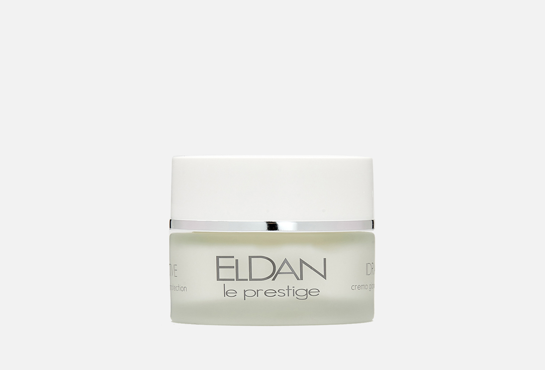Увлажняющий крем для лица с рисовыми протеинами Eldan Cosmetics Idractive moisture daily protection cream 
