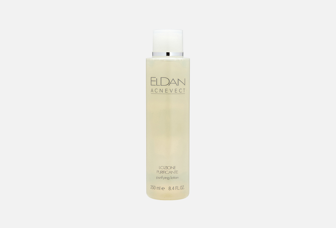Очищающий тоник-лосьон для проблемной кожи ELDAN COSMETICS Purifying lotion 250 мл eldan cosmetics очищающий крем idrapure oil free moisturizer 50 мл