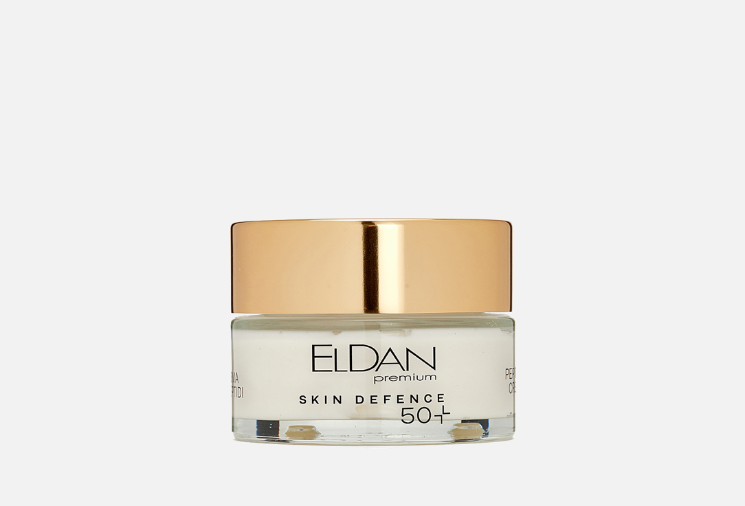Пептидный крем для лица 50+ Eldan Cosmetics Pepto skin defence Peptides cream  