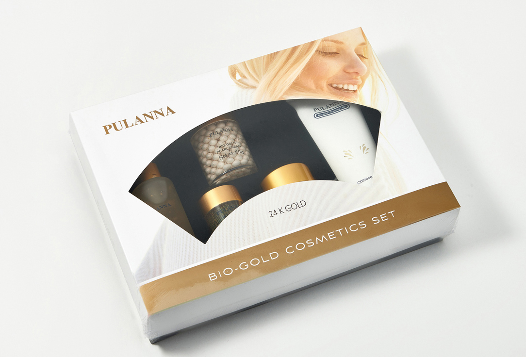 Подарочный набор Био-Золото  Pulanna Bio-gold Cosmetics Set 