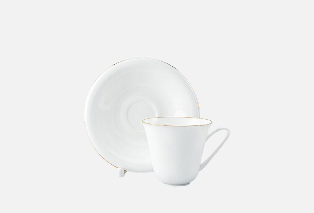 Изображение товара Чайная пара Императорский фарфоровый завод золотой кантик