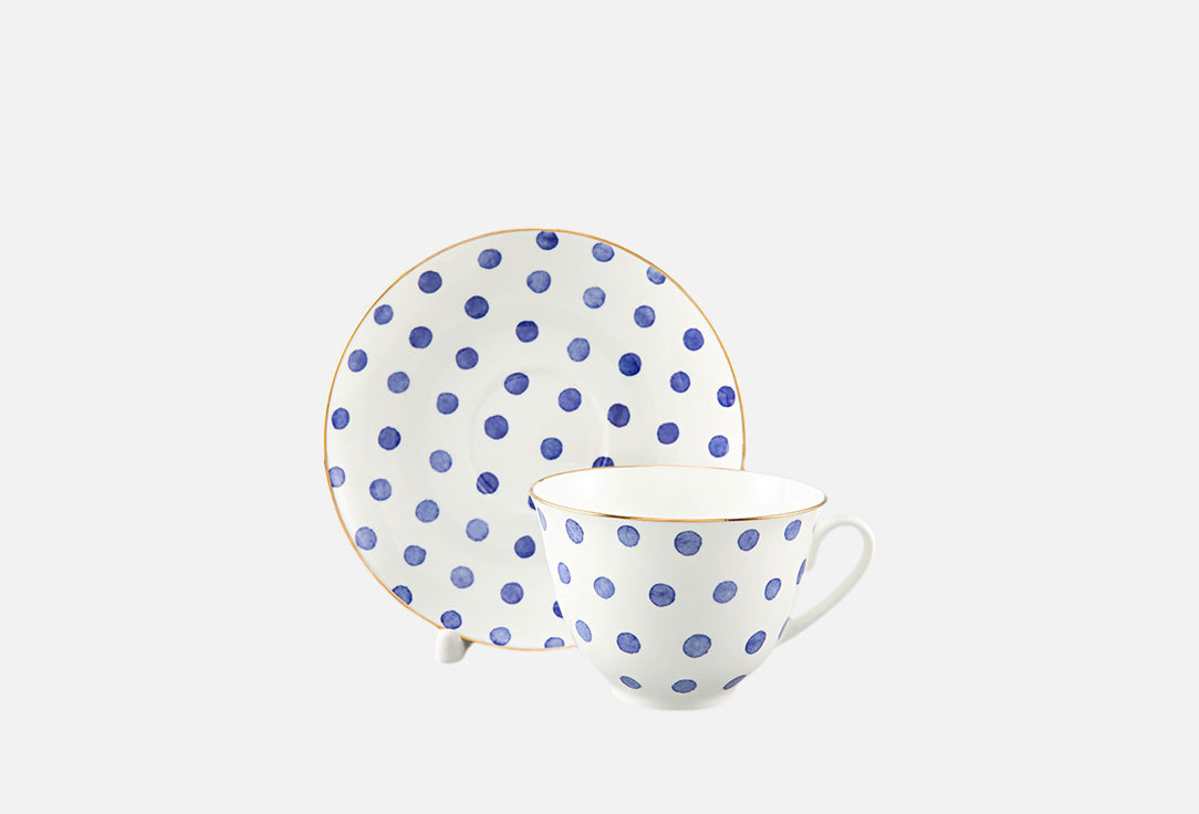 Изображение товара чайная пара Императорский фарфоровый завод весенняя