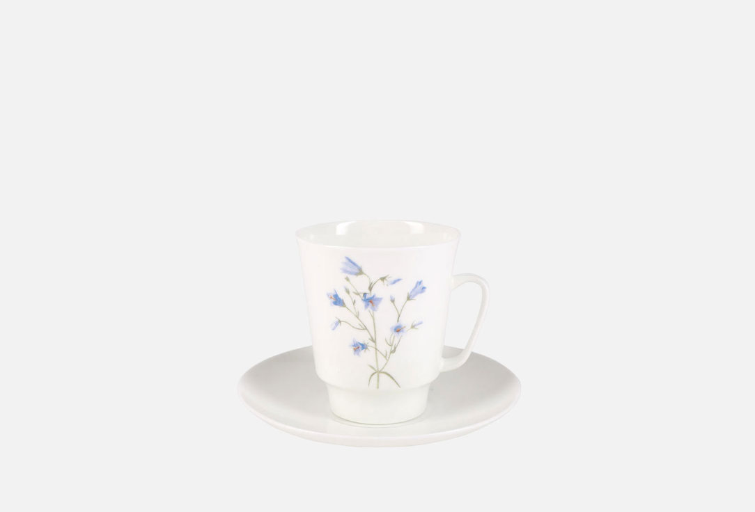 Изображение товара кофейная пара Императорский фарфоровый завод колокольчик