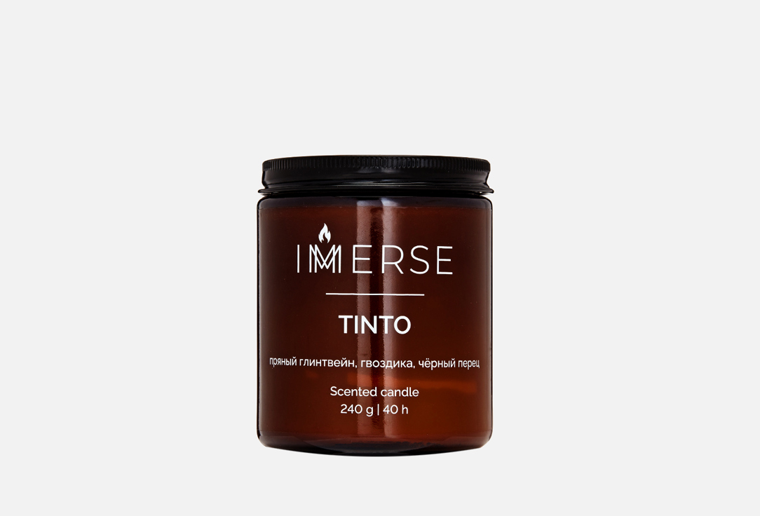 Ароматическая свеча IMMERSE TINTO 240 мл