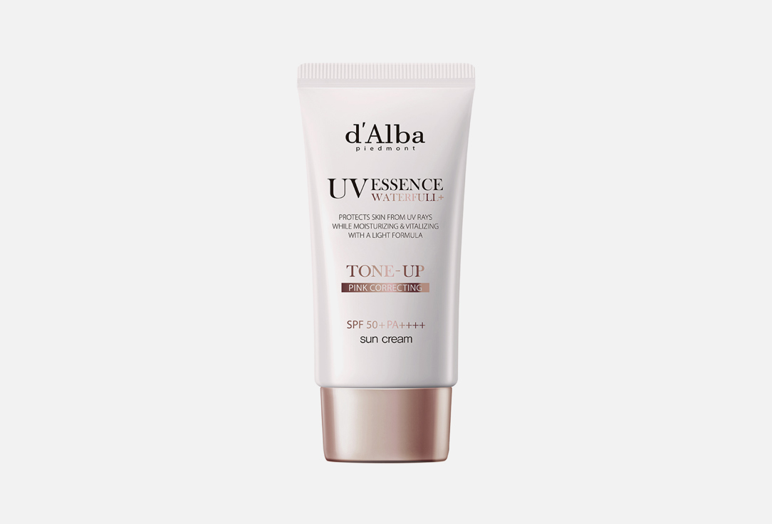 Солнцезащитный крем для осветления кожи D'ALBA Waterfull Tone-Up Sun Cream SPF 50+/PA++++ 50 мл