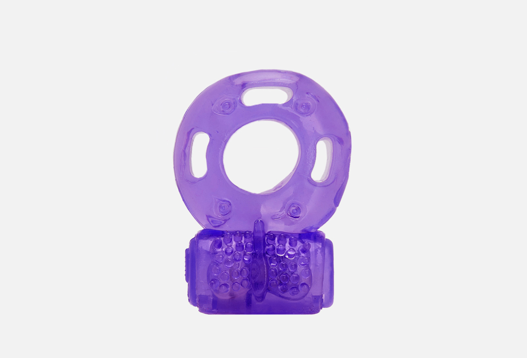 Изображение товара Эрекционное кольцо BRADEX Ring Elastic Heart с вибрацией для мужчин и женщин