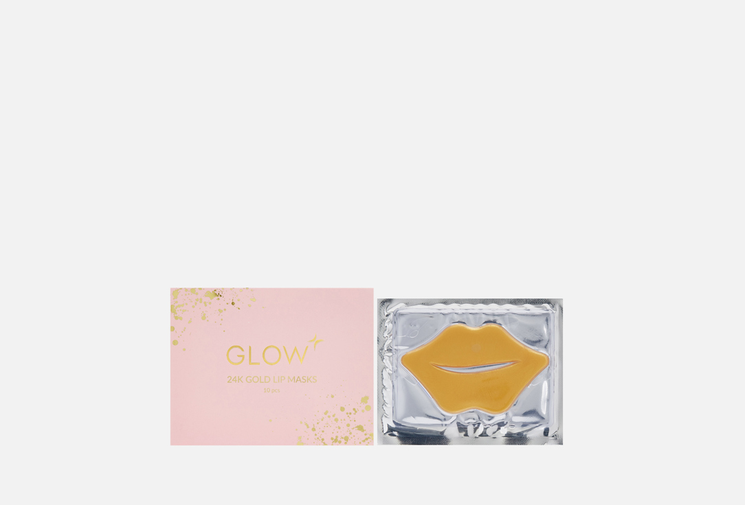 Гидрогелевая маска для губ GLOW CARE Hydrogel Lip Mask 10 шт i dew care glow up bubbles тканевая маска с сияющими пузырьками 5 шт масок 24 г 0 84 унции