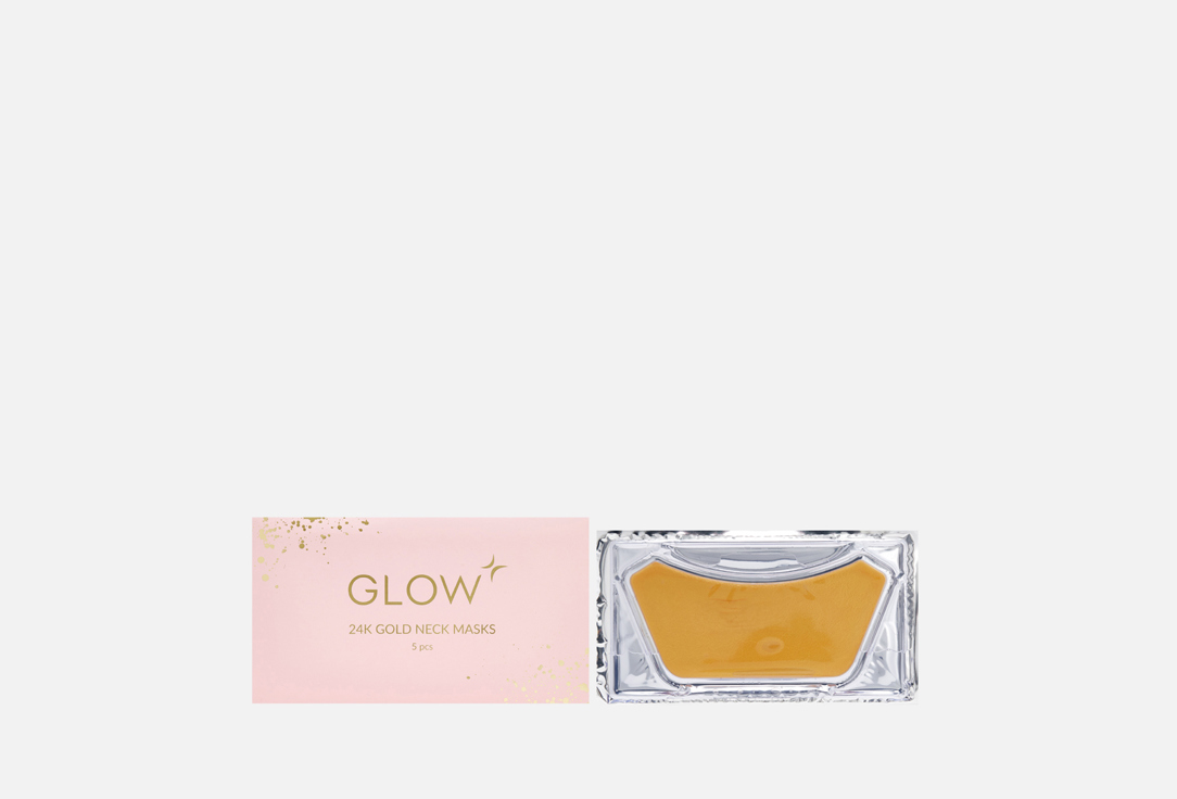 

Гидрогелевая маска для шеи GLOW CARE, Hydrogel Neck Mask 5 шт