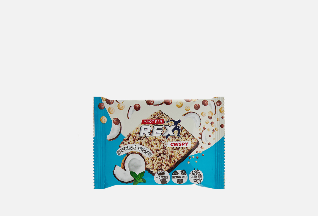 Хлебцы протеино-злаковые Protein Rex Crispy Кокосовый крамбл 